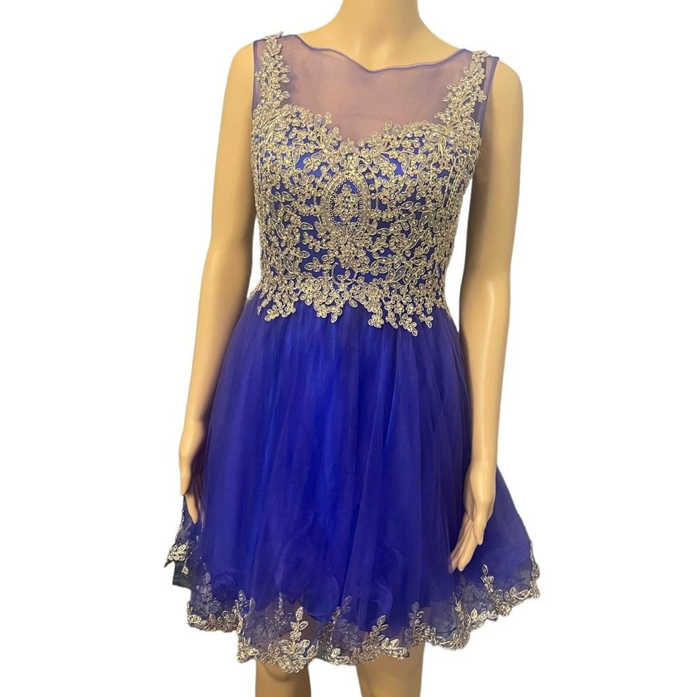 BOU BOU EMBELLISHED TOP WITH GLITTER TULLE SHORT
GOWN- worn once - Picture 4 of 8